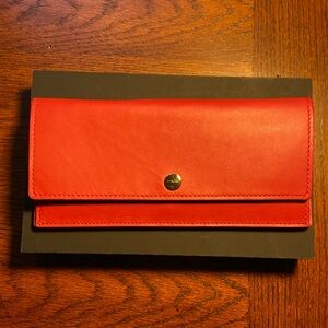 Shinola leather wallet